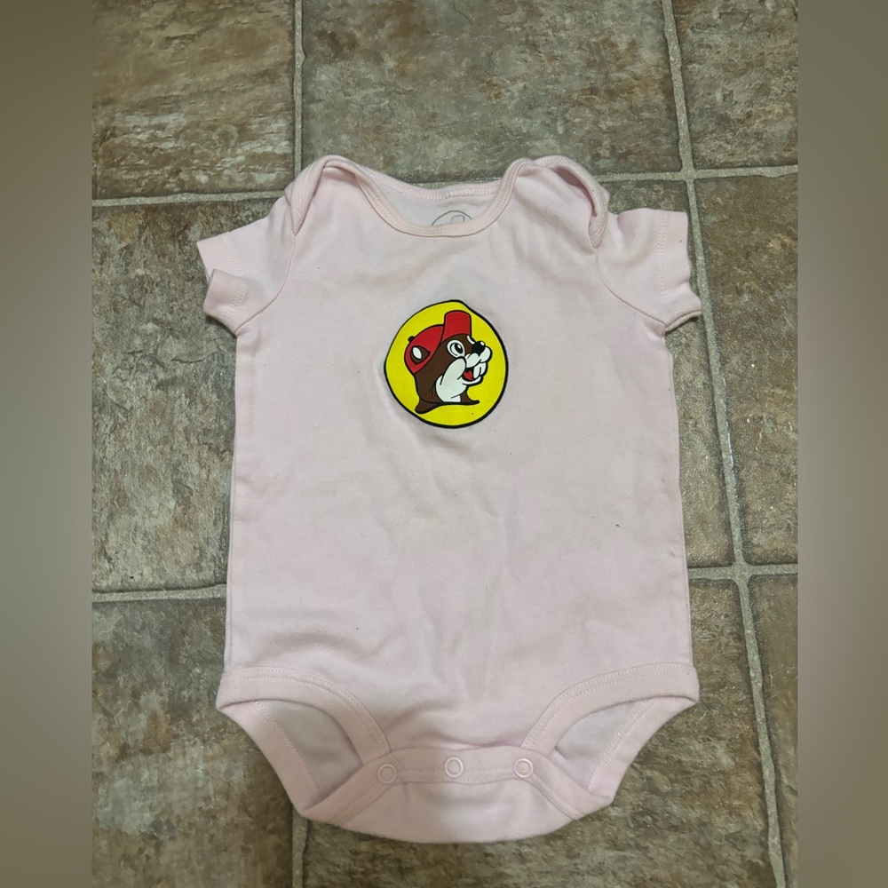 Pink Buc-ee’s Onesie